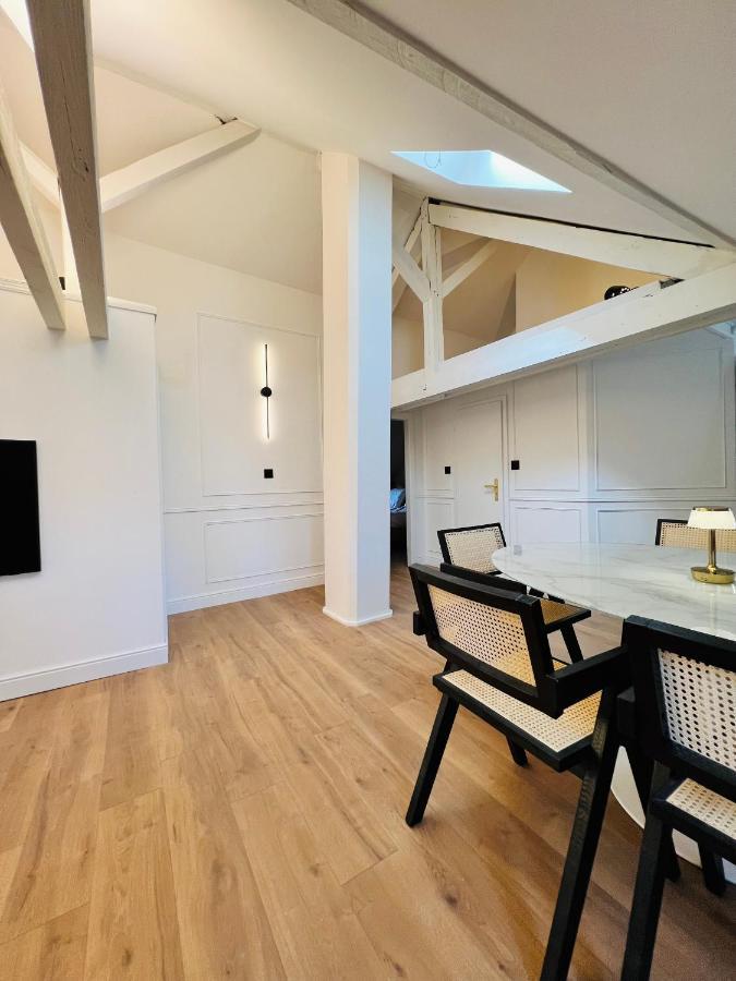 Chez Sandrine, Mon Appartement Elegant + Parking Strasbourg Luaran gambar