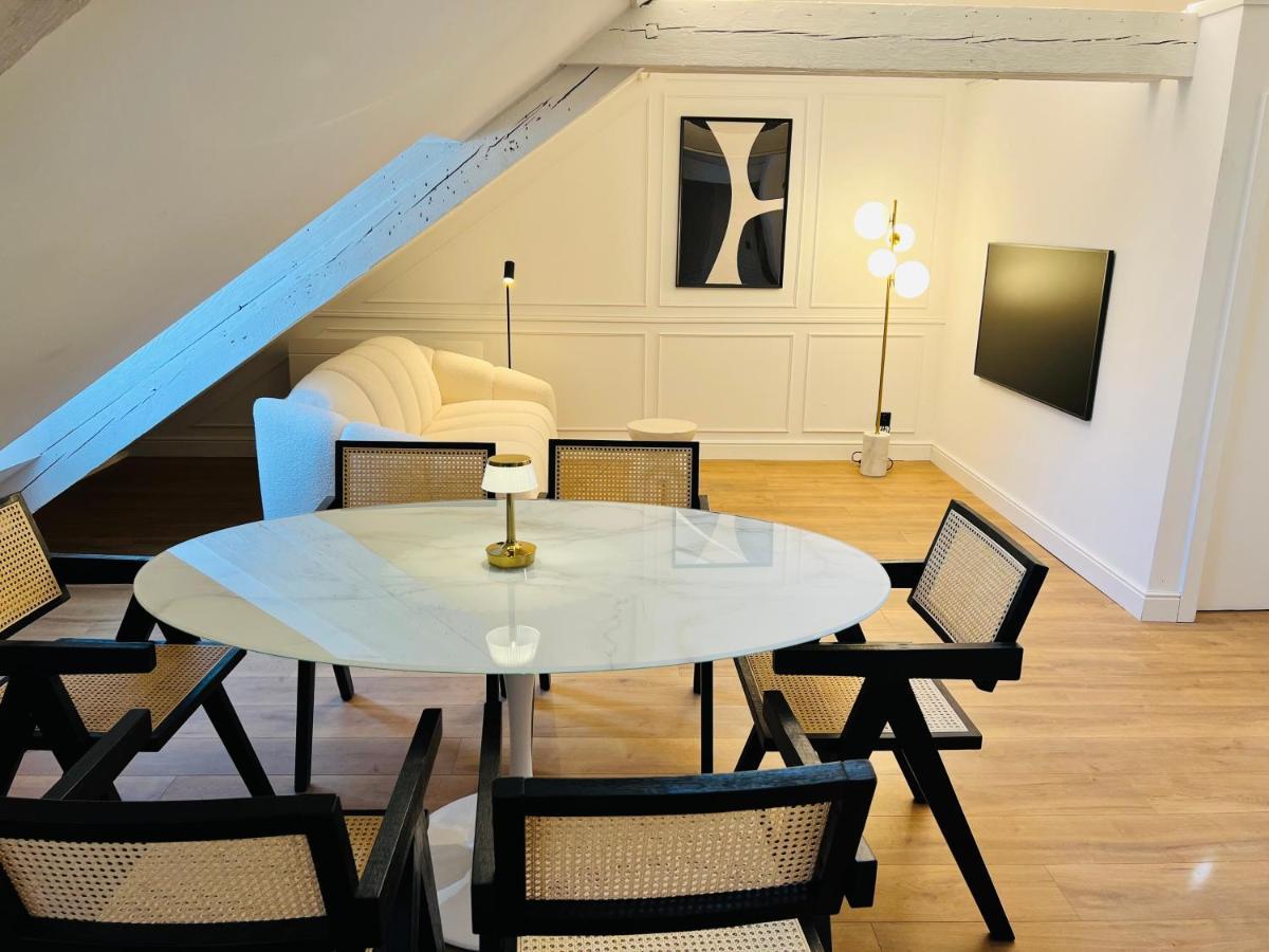Chez Sandrine, Mon Appartement Elegant + Parking Strasbourg Luaran gambar