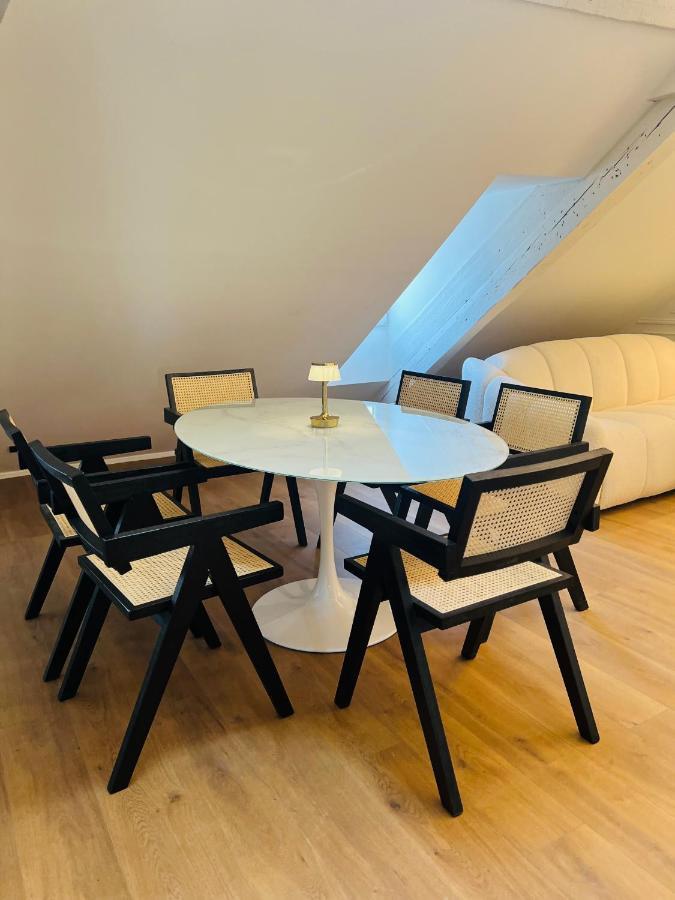 Chez Sandrine, Mon Appartement Elegant + Parking Strasbourg Luaran gambar